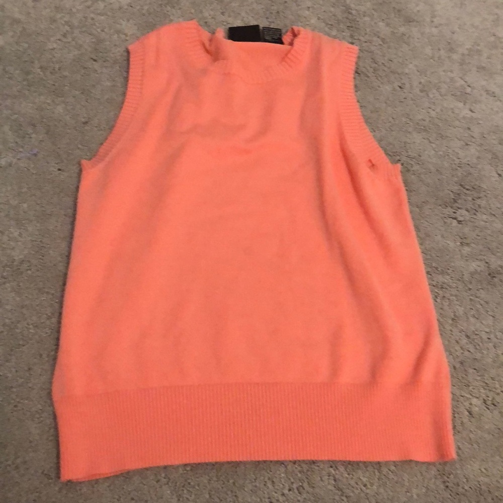 Sweater vest from tailor